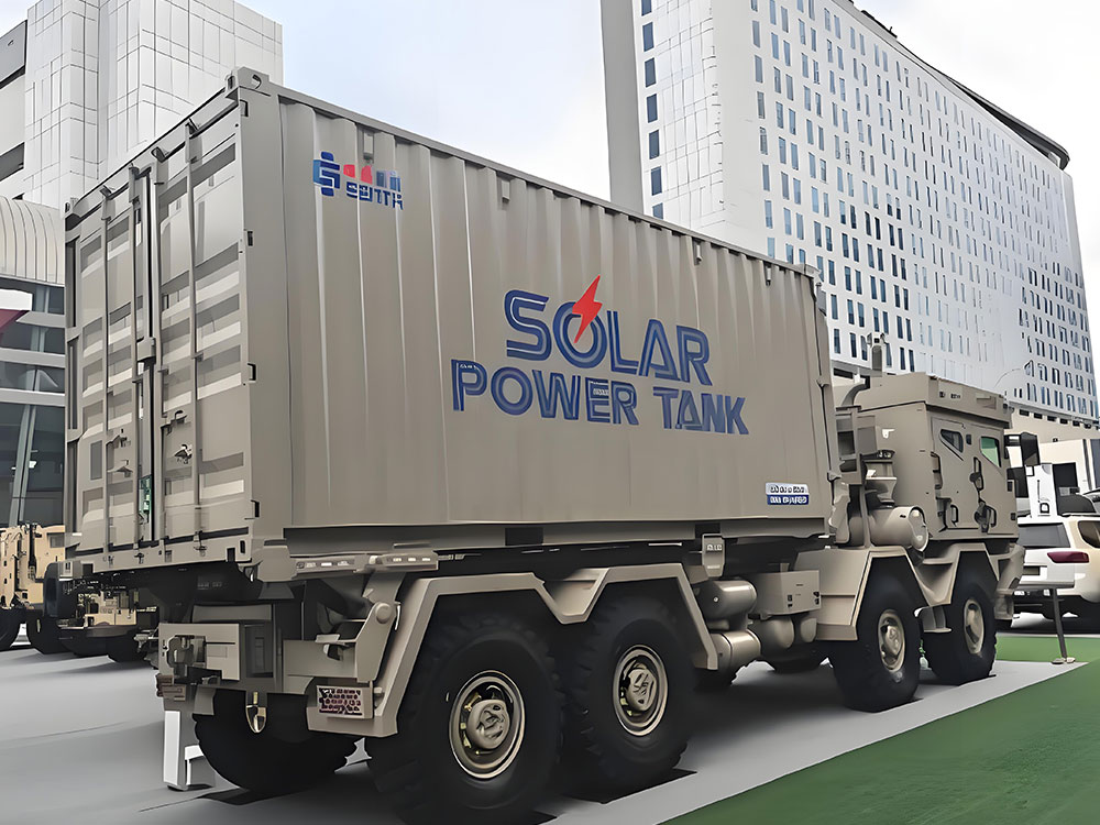 Solar Power Containers for Militaire zaken