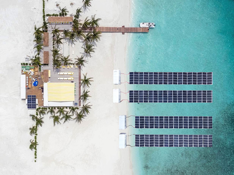 Zonne-PV-container (vlottertype)